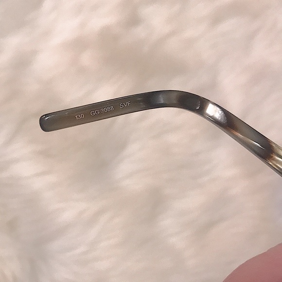 ✨RARE Vtg🇮🇹Gucci Pearl Tortoise Designer Frames✨ - Picture 10 of 16